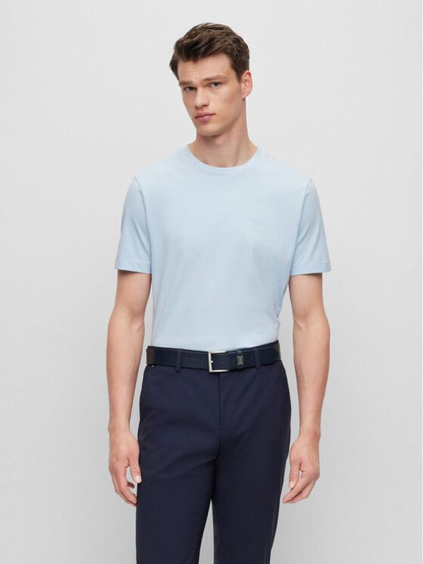 Boss Boss T-shirt Thompson 50468347 Svijetloplava Regular Fit