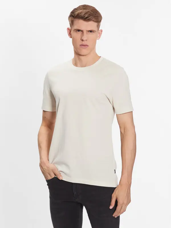 Boss Boss T-shirt Tiburt 240 50452680 Bijela Regular Fit
