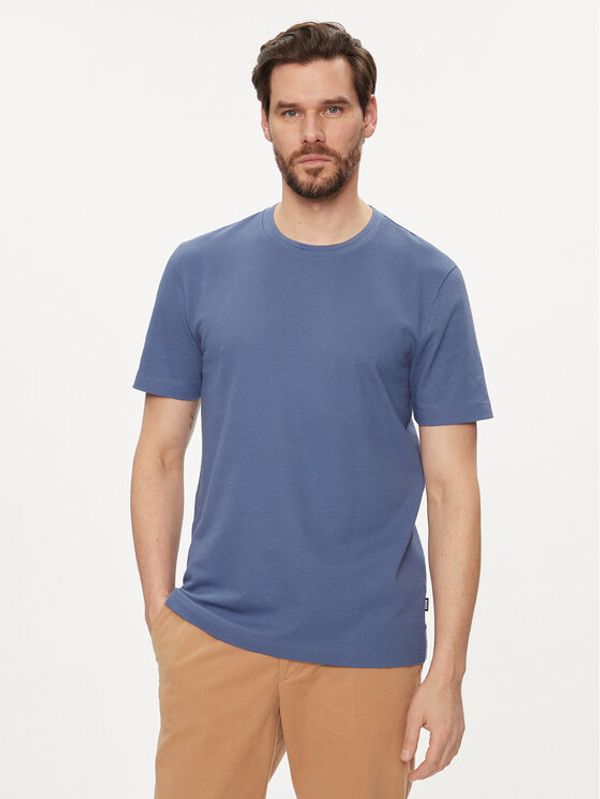 Boss Boss T-shirt Tiburt 240 50452680 Plava Regular Fit