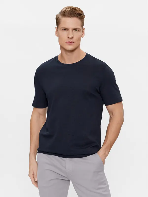 Boss Boss T-shirt Tiburt 240 50452680 Tamnoplava Regular Fit