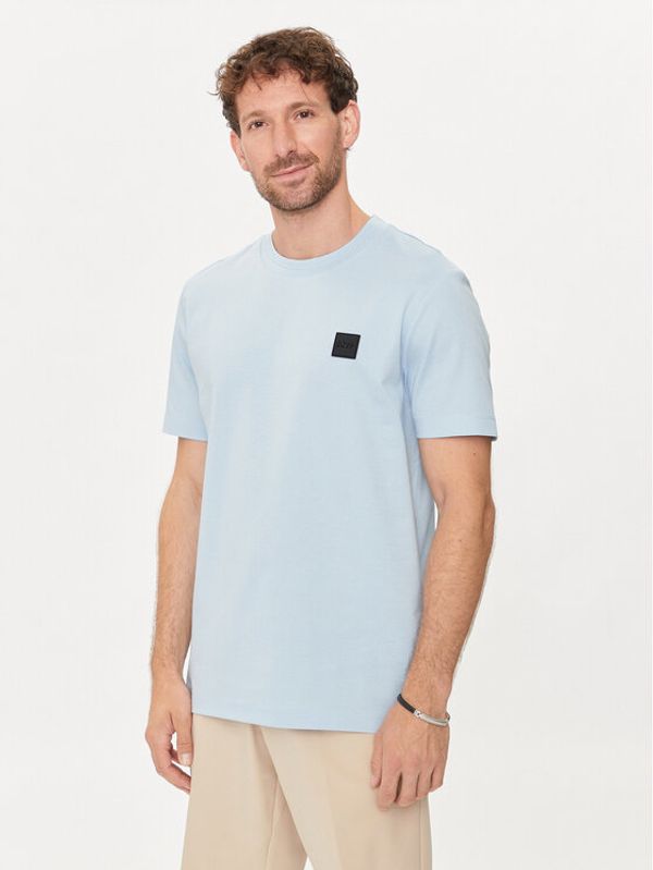Boss Boss T-shirt Tiburt 278 50515598 Svijetloplava Regular Fit