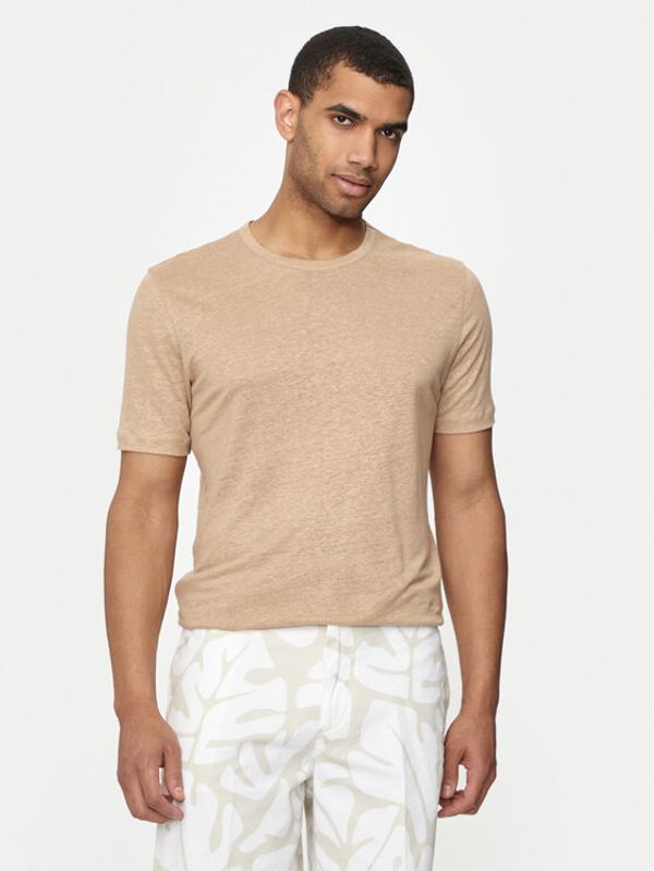 Boss Boss T-shirt Tiburt 456 50511612 Bež Regular Fit