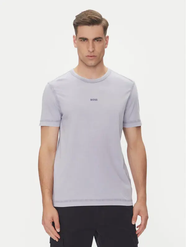 Boss BOSS T-shirt Tokks 50502173 Ljubičasta Regular Fit