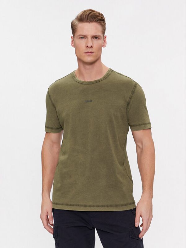 Boss Boss T-shirt Tokks 50502173 Smeđa Regular Fit