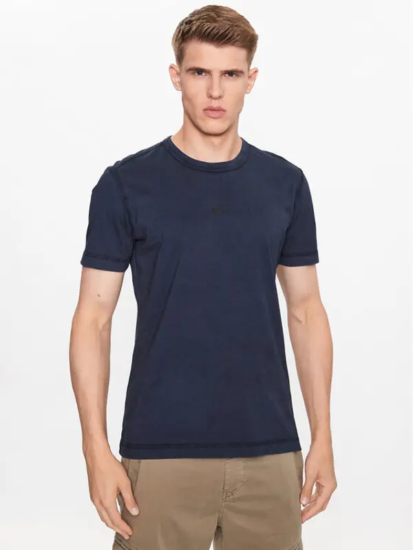 Boss Boss T-shirt Tokks 50502173 Tamnoplava Regular Fit