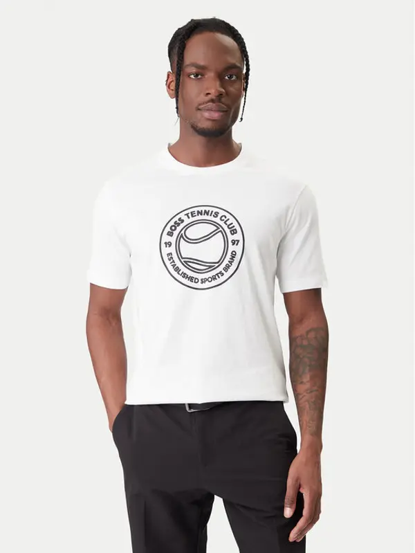 Boss BOSS T-shirt TS_Join Logo 50553648 Bijela Regular Fit