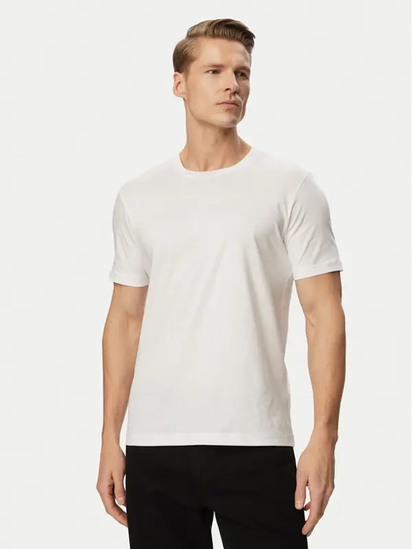 Boss BOSS T-shirt TS_PS Spirit70 Car 50561856 Bijela Regular Fit