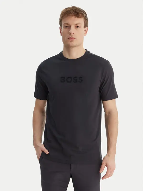 Boss BOSS T-shirt TS_Terrace Logo 50559361 Tamnoplava Regular Fit
