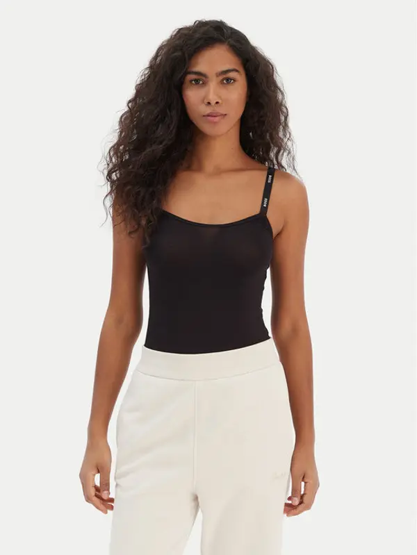 Boss Boss Top 50515379 Crna Regular Fit