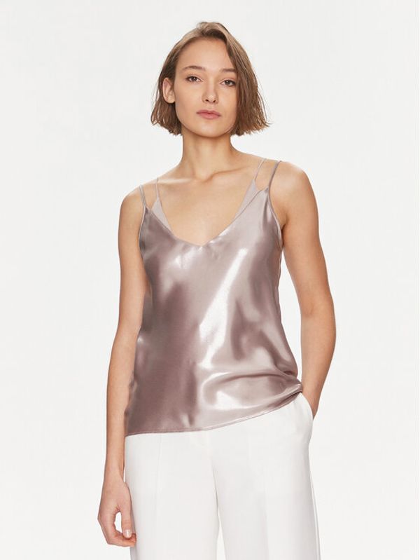 Boss Boss Top Besatie 50512748 Smeđa Regular Fit