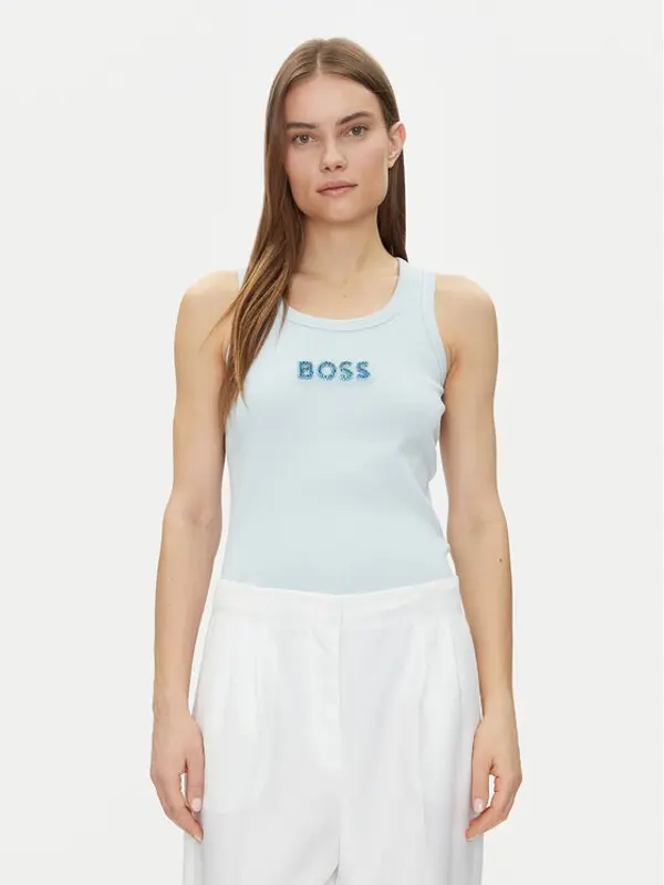 Boss BOSS Top C-Ematite 50536985 Svijetloplava Slim Fit