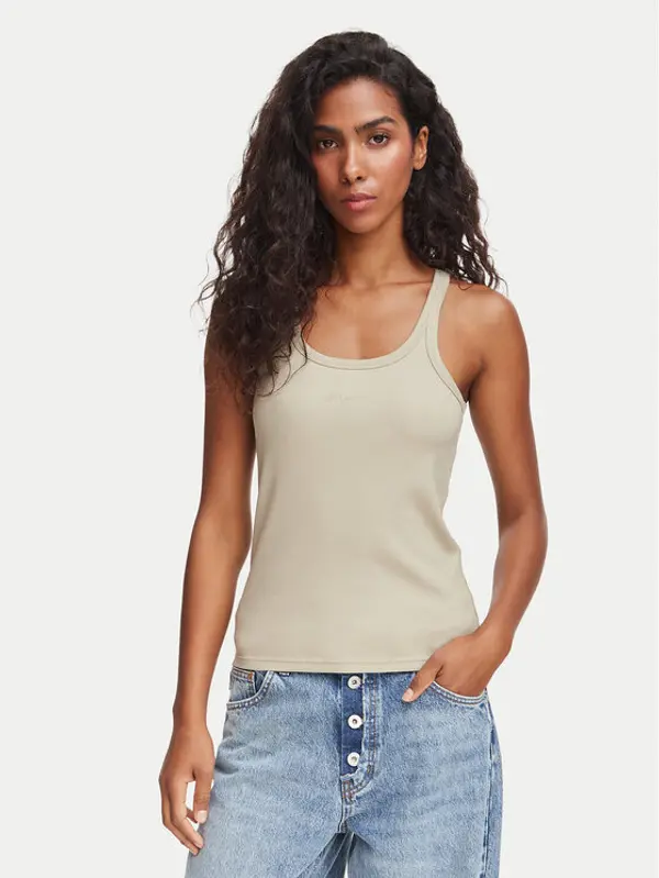 Boss BOSS Top C_Epetite 50554664 Svijetlo zelena Slim Fit