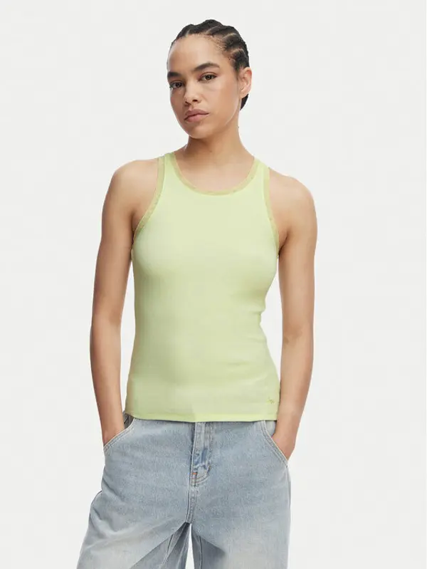 Boss BOSS Top C_Eplie 50553479 Zelena Slim Fit