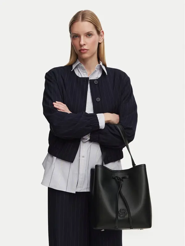 Boss BOSS Torbica Anett Drawstring 50567602 Crna