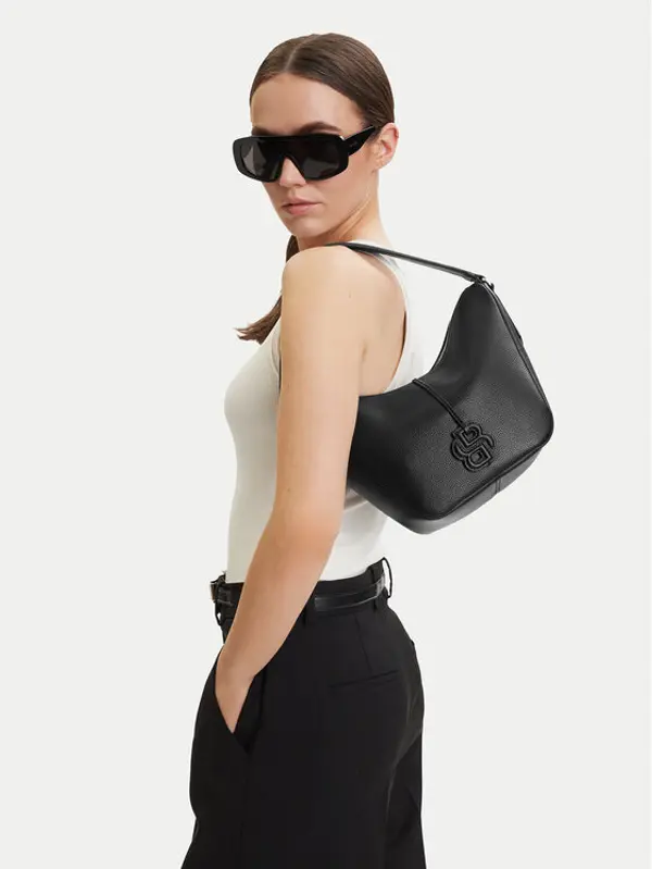 Boss BOSS Torbica Anett New Sm Hobo 50563172 Crna