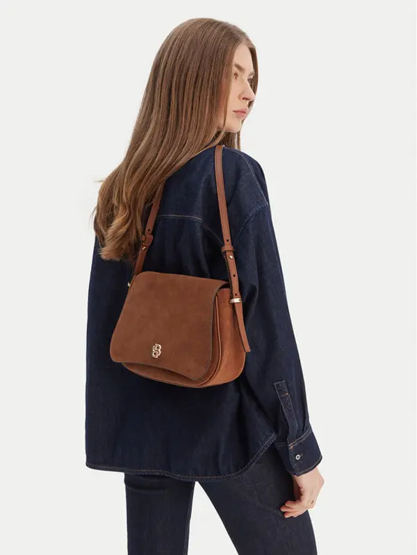 Boss BOSS Torbica Boss Beyond Saddle S 50557963 Smeđa