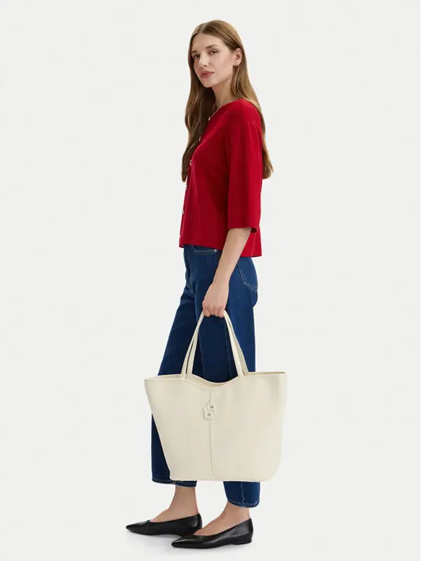 Boss BOSS Torbica HUGO BOSS-50563192 Écru