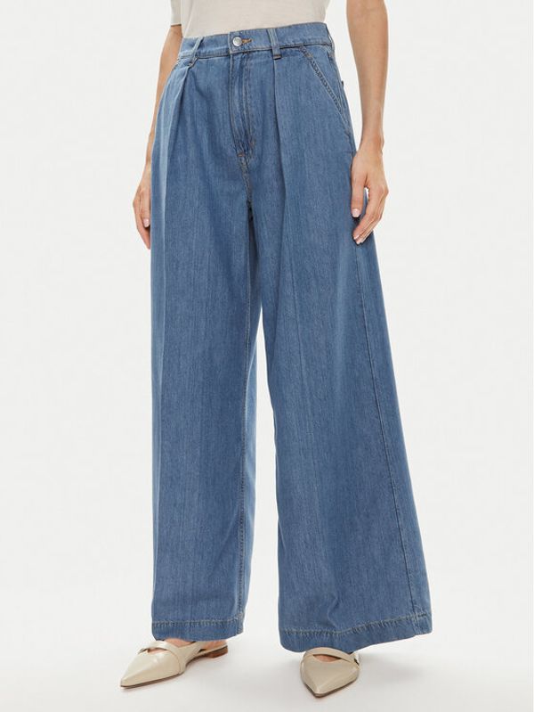 Boss Boss Traperice 50509285 Plava Wide Leg