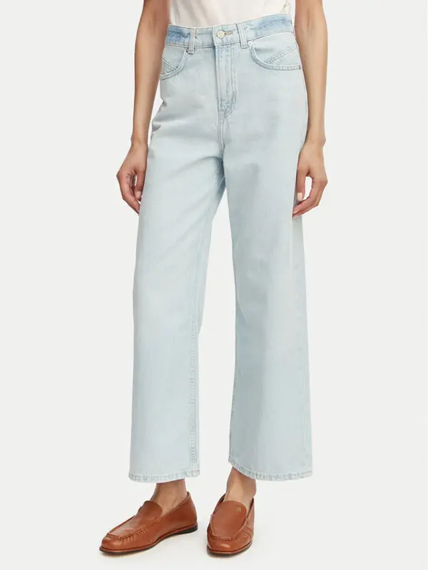 Boss BOSS Traperice C Marlene Crop 50558703 Plava Straight Fit
