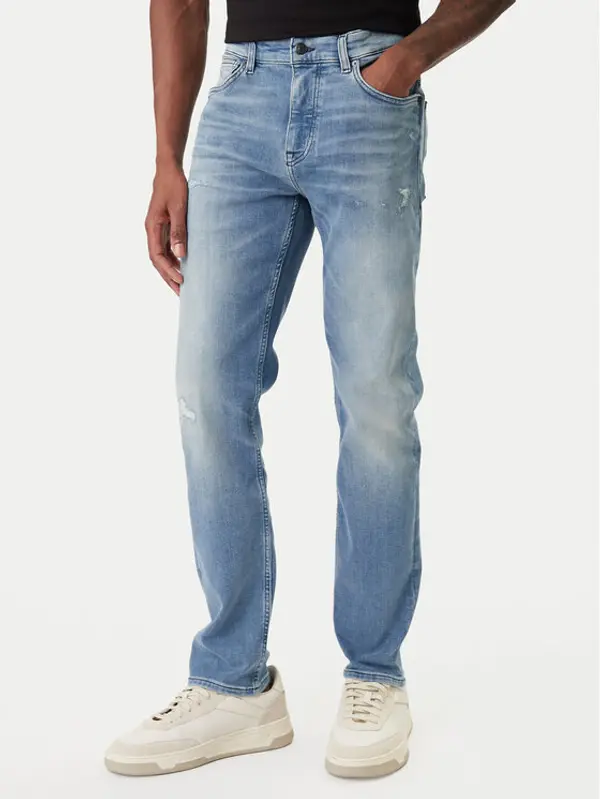 Boss BOSS Traperice Delaware 50559615 Plava Slim Fit