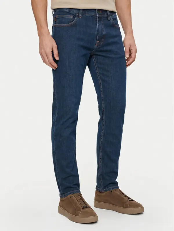 Boss BOSS Traperice Delaware Bo 50564546 Tamnoplava Slim Fit