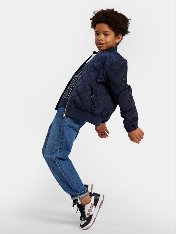 Boss Boss Traperice J50690 S Plava Tapered Fit