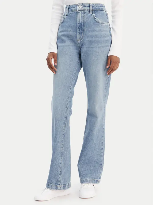 Boss BOSS Traperice Lyris 50552438 Plava Straight Leg