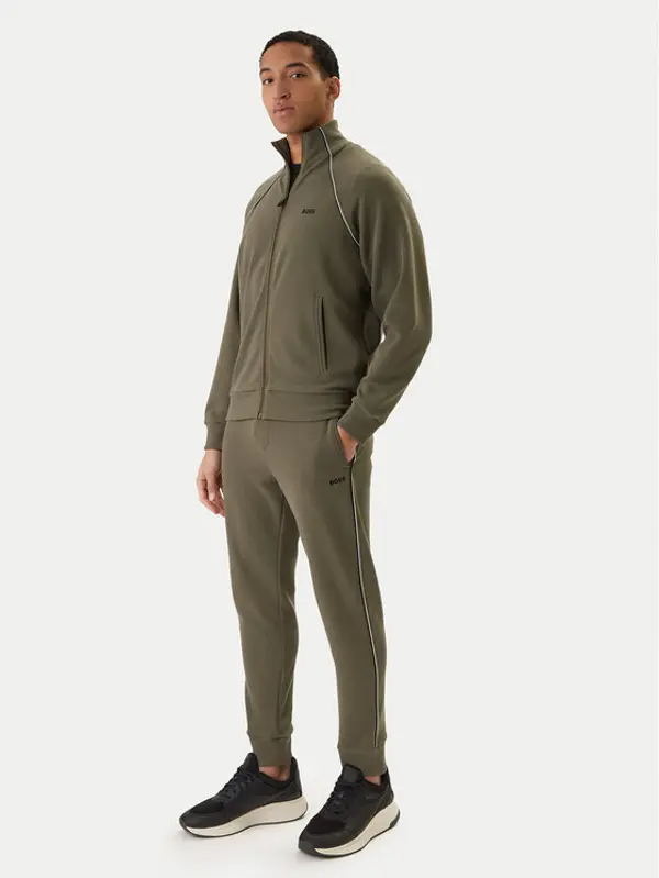 Boss BOSS Trenerka 50555906 Kaki Regular Fit