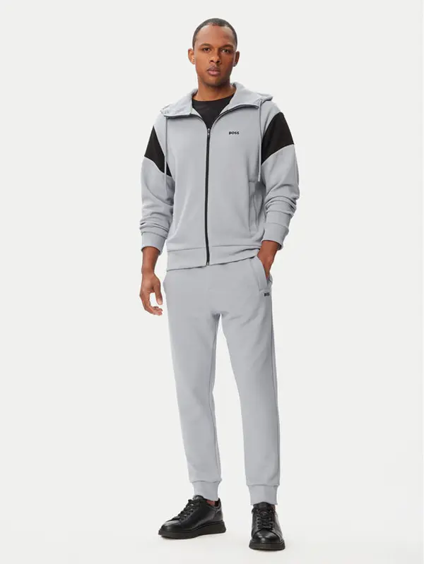 Boss BOSS Trenerka SW 50569918 Tamno siva Regular Fit