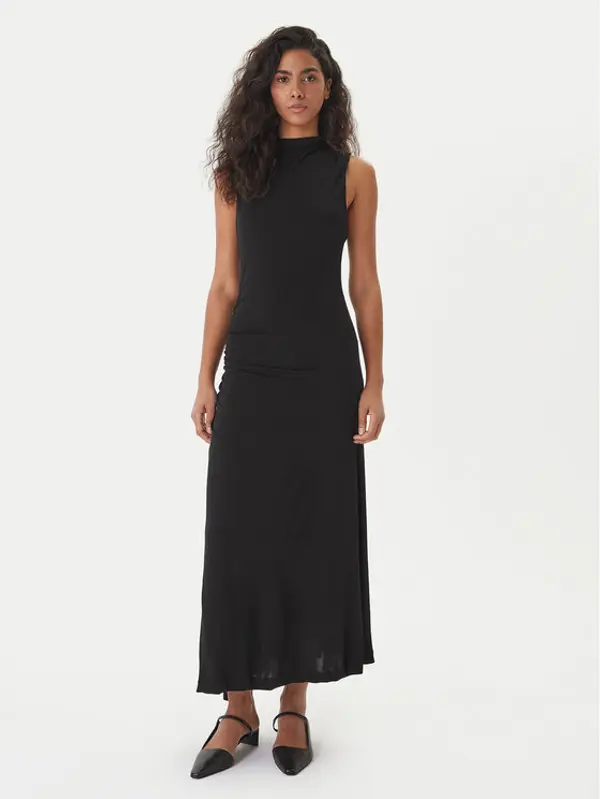 Boss BOSS Večernja haljina Eylai 50557369 Crna Slim Fit