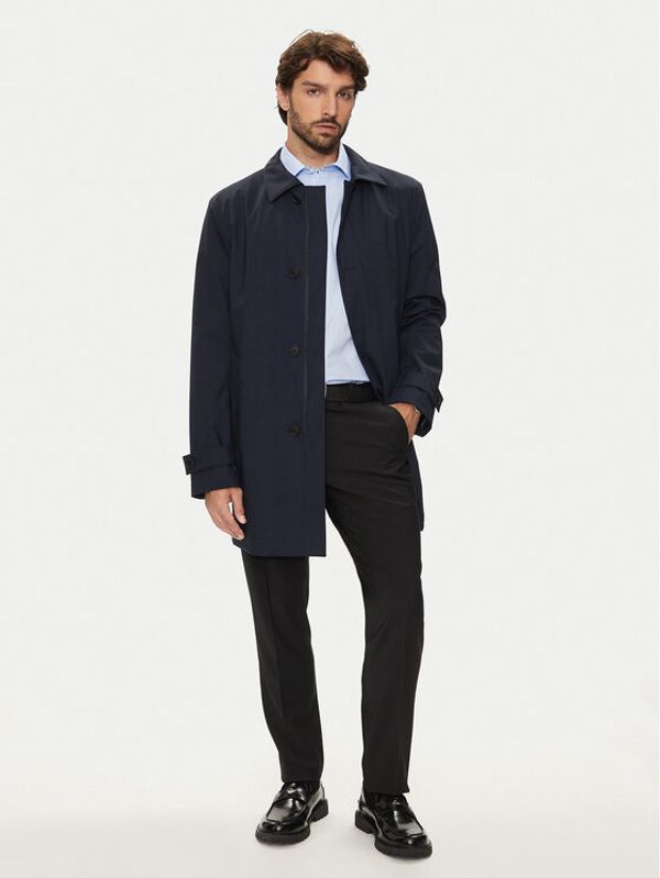 Boss Boss Vuneni kaput P-Jared 50521591 Tamnoplava Regular Fit