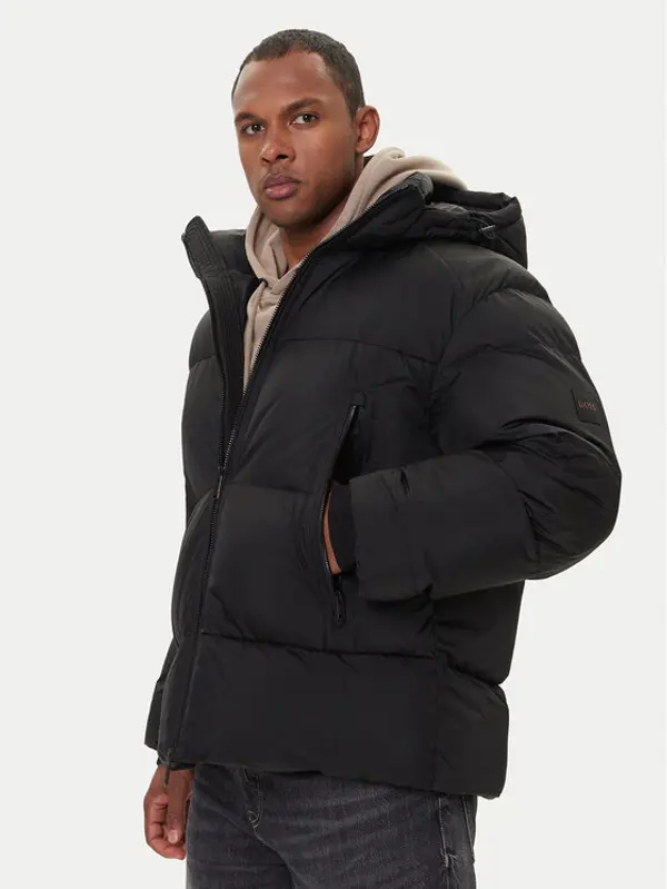 Boss BOSS Zimska jakna Orbok 50543618 Crna Oversize
