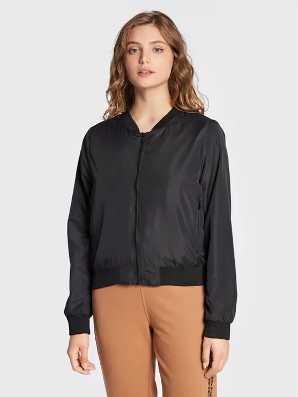 Brave Soul Brave Soul Bomber LJK-KAJAL Crna Regular Fit