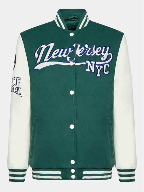 Brave Soul Brave Soul Bomber LJK-TEASEPKB Zelena Regular Fit