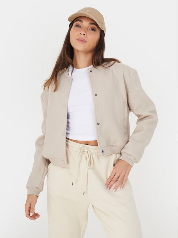 Brave Soul Brave Soul Bomber LJK-WARLIEOAT Bež Straight Fit