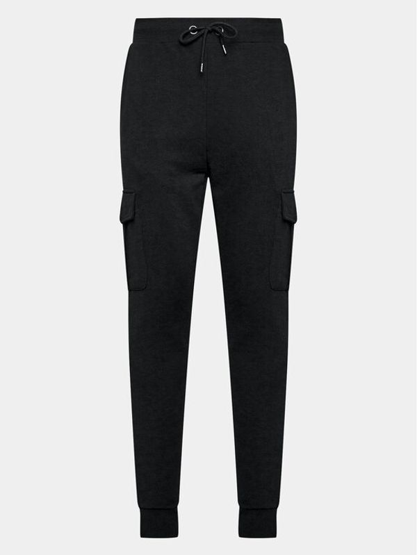 Brave Soul Brave Soul Donji dio trenerke MJB-581GAUZE Crna Regular Fit