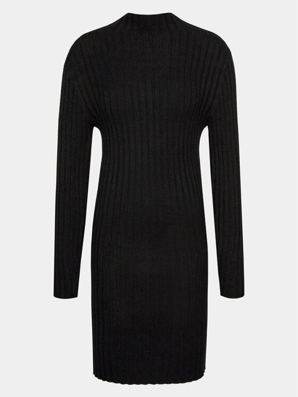 Brave Soul Brave Soul Džemper haljina LKD-608LOLLIES Crna Regular Fit