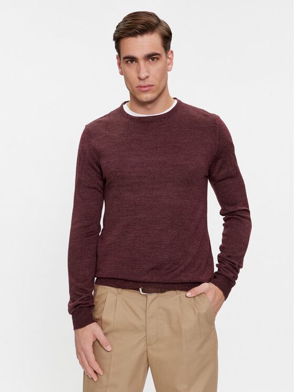 Brave Soul Brave Soul Džemper MK-279PARSEC6 Tamnocrvena Regular Fit