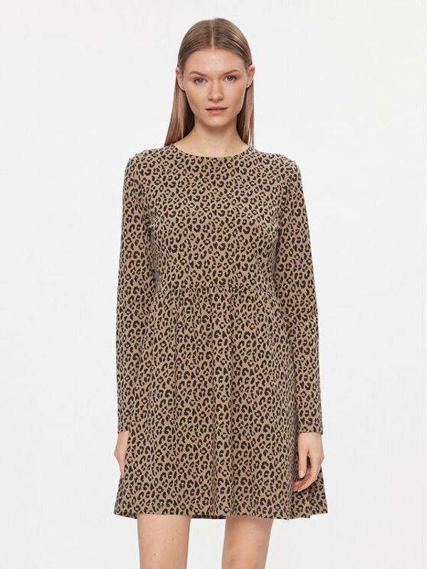 Brave Soul Brave Soul Haljina za svaki dan LDRJ-624SADIE Bež Regular Fit