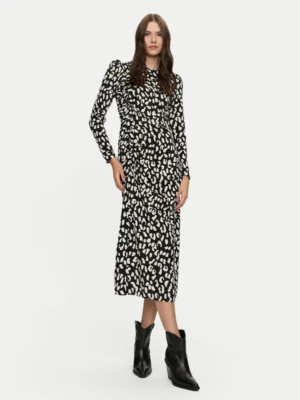 Brave Soul Brave Soul Haljina za svaki dan LDRW-272LAUREL Crna Regular Fit