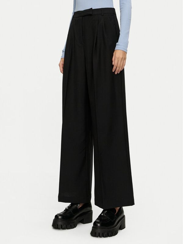 Brave Soul Brave Soul Hlače LTRW-272NAOMIBLK Crna Regular Fit