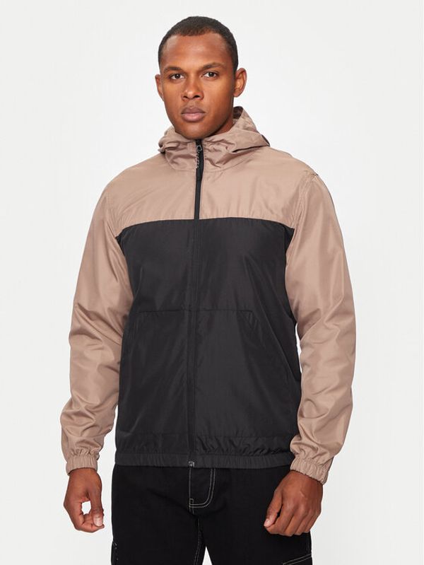 Brave Soul Brave Soul Jakna protiv vjetra MJK-ASHBLOCKSTN Bež Straight Fit