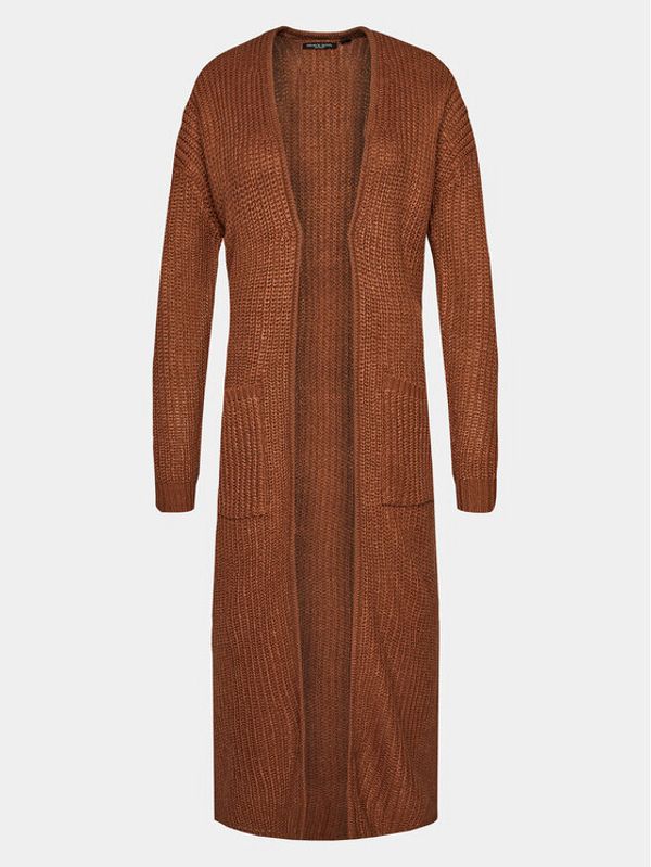 Brave Soul Brave Soul Kardigan LKC-230FINDHORN Smeđa Regular Fit