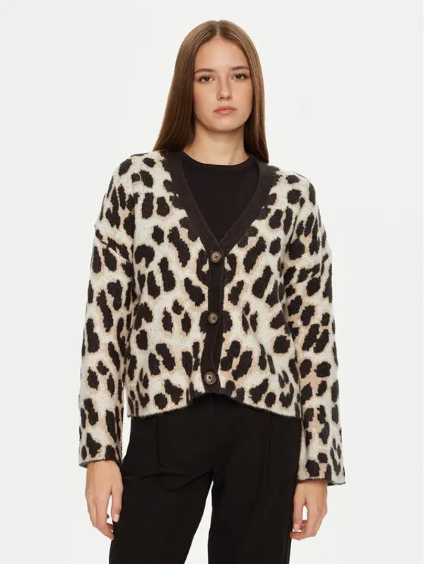 Brave Soul Brave Soul Kardigan LKC-248FEASTON Crna Regular Fit