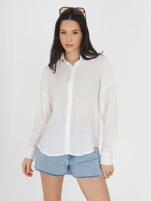 Brave Soul Brave Soul Košulja LSH-573KENDALL Bijela Straight Fit