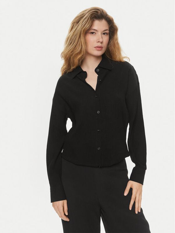 Brave Soul Brave Soul Košulja LSH-573KENDALL Crna Straight Fit