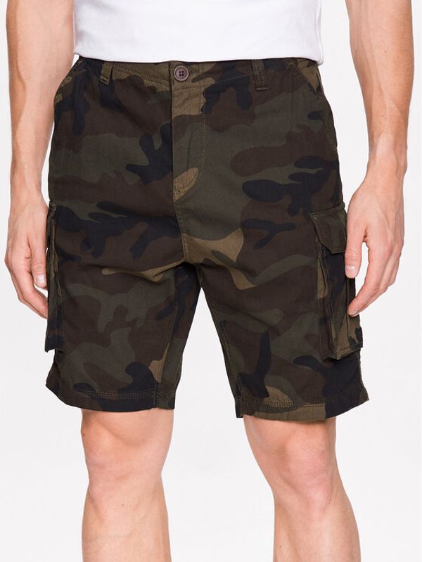 Brave Soul Brave Soul Kratke hlače MSRT-RIVER Zelena Regular Fit