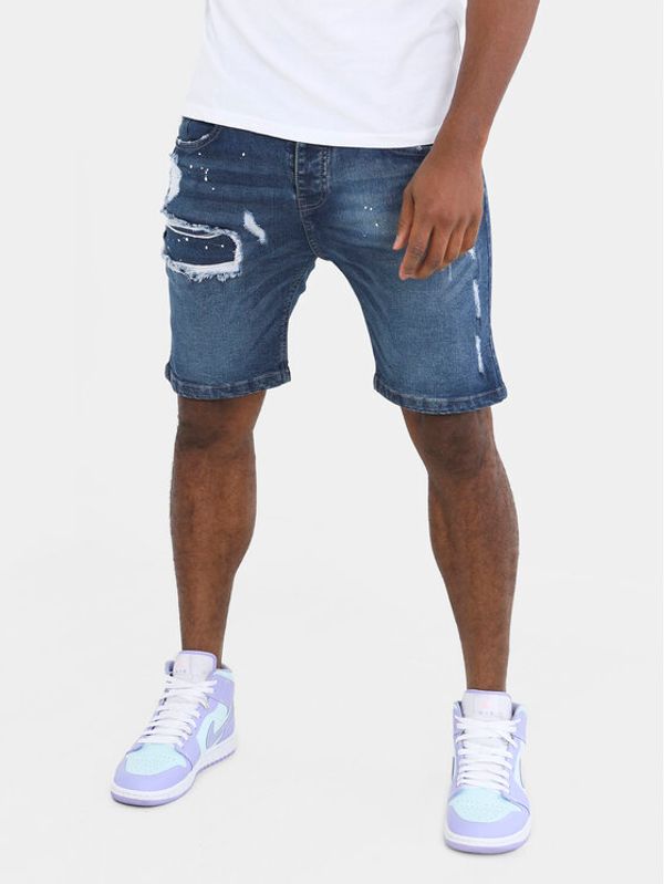 Brave Soul Brave Soul Kratke traperice MSRT-MUNICH Plava Straight Fit