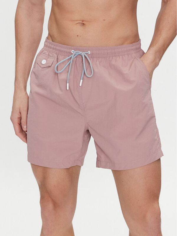 Brave Soul Brave Soul Kupaće gaće i hlače MSRT-PIERPINK Ružičasta Straight Fit