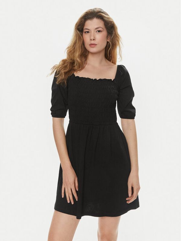 Brave Soul Brave Soul Ljetna haljina LDRJ-624FOLLEN Crna Straight Fit